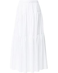 Calvin Klein Gonna lunga - Bianco