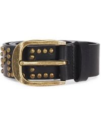 Pleasures - Studded Leather Belt - Lyst