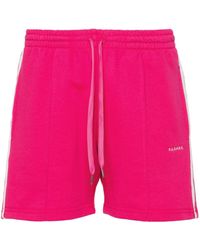 P.A.R.O.S.H. - Striped Jersey Shorts - Lyst