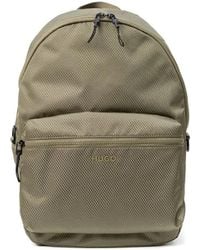 HUGO - Textured Backpack - Lyst