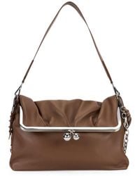 Weekend by Maxmara - Pasticcino Leather Shoulder Bag - Lyst