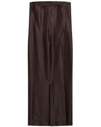 Loulou de Saison - Giulia Pinstriped Sleeveless Maxi Dress - Lyst