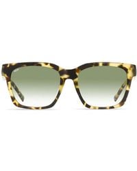 MCM - 713 Sa Rectangular Sunglasses - Lyst