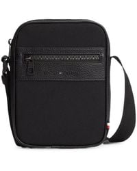 Tommy Hilfiger - Logo-Plaque Zip-Fastening Shoulder Bag - Lyst