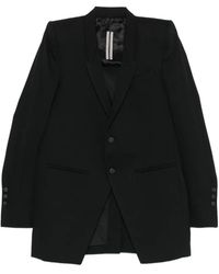 Rick Owens - Blazer Con Botones De Manga Larga - Lyst