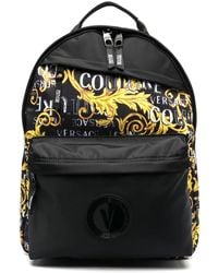 Versace Jeans Couture - Baroque Print Backpack - Lyst