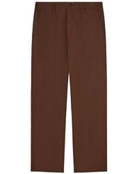 RETORI - Denim-Effect Straight-Leg Trousers - Lyst