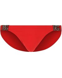 Dolce & Gabbana - Logo-tag Bikini Bottoms - Lyst
