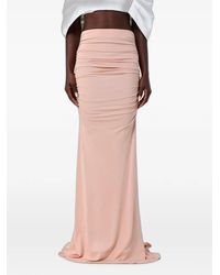 Elisabetta Franchi - Ruched-Detail Skirt - Lyst
