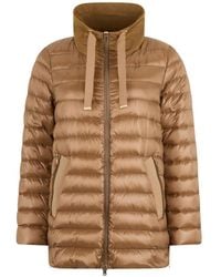 Herno - High-Neck Puffer Jacket - Lyst