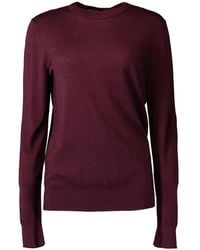 Michael Kors - Long-Sleeve Crew-Neck Sweater - Lyst
