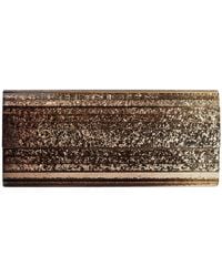 Jimmy Choo - Handtasche Im Metallic-Look - Lyst