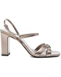 Jimmy Choo - Elsy Block-Heel Sandals - Lyst