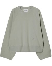 Closed - Logo-Embroidered Sweatshirt - Lyst