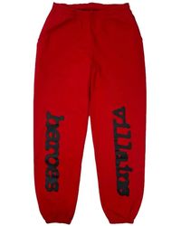 Sp5der - Pantalon De Jogging X Metro Boomin Heroes X Villains La Exclusive À Chevilles Élastiquées - Lyst