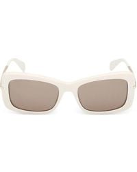 Max Mara Eyewear - Rectangle-Frame Sunglasses - Lyst