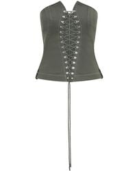Dion Lee - Hiking Lace-up Corset Top - Lyst