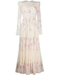 Philosophy Di Lorenzo Serafini - Floral Evening Dress - Lyst
