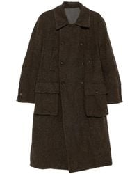 K'ANG - Double-Breasted Reversible Coat - Lyst