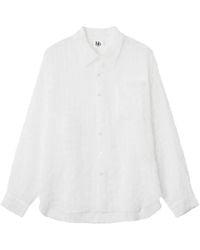 B+ AB - Chest-Pocket Long-Sleeve Shirt - Lyst