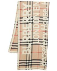 Écharpes et foulards Burberry pour femme | Réductions en ligne jusqu'à 35 %  | Lyst
