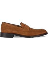 Paul Smith - Suede Panelled Loafers - Lyst
