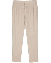 Boglioli - Pantalon en lin à plis marqués - Lyst