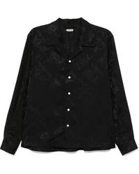 Bode - Overhemd Met Voetbal Jacquard - Lyst