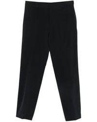 Emporio Armani - Pressed-Crease Tailored Trousers - Lyst