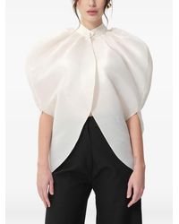 Concepto - Sage Cape Blouse - Lyst
