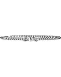 David Yurman - Bracciale Buckle Classic Cable - Lyst
