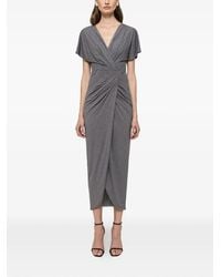 Nissa - V-Neck Maxi Dress - Lyst