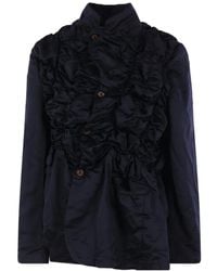 Comme des Garçons - Ruffled-Detail Jacket - Lyst