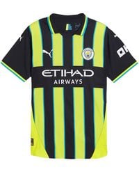 PUMA - Manchester City 24/25 Striped T-Shirt - Lyst