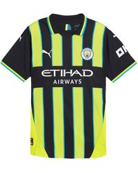 PUMA - Manchester City 24/25 Striped T-shirt - Lyst