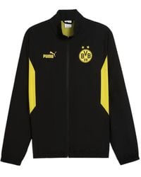 PUMA - Borussia Dortmund Ftblarchive Jacket - Lyst