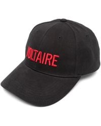 Zadig & Voltaire - Logo-Embroidered Baseball Cap - Lyst
