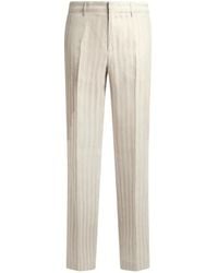 Etro - Striped Trousers - Lyst