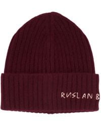 Ruslan Baginskiy - Bonnet À Logo Brodé - Lyst
