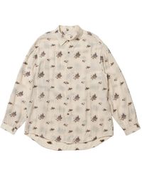 CALMLENCE - Floral-Print Long-Sleeve Shirt - Lyst