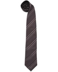 Brunello Cucinelli - Diagonal-Stripe Silk Tie - Lyst
