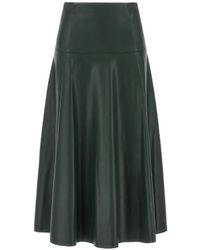 Nude - Panelled Flared Skirt - Lyst
