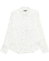 John Varvatos - Camisa Con Motivo De Lunares - Lyst