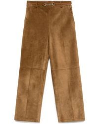 Gucci - Horsebit-Detail Trousers - Lyst