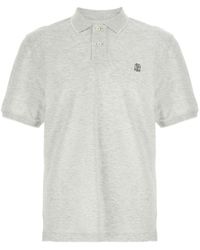 Brunello Cucinelli - Logo Piqué Polo Shirt - Lyst