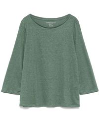 Majestic Filatures - T-Shirt À Col Bateau - Lyst