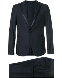 Tagliatore Two-piece Dinner Suit - Blue