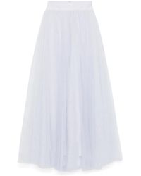 Zimmermann - Tulle Maxi Skirt - Lyst