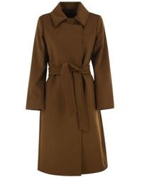 Max Mara - Double-Breasted Wool Coat - Lyst