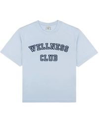 Sporty & Rich - T-Shirt mit Logo-Print - Lyst